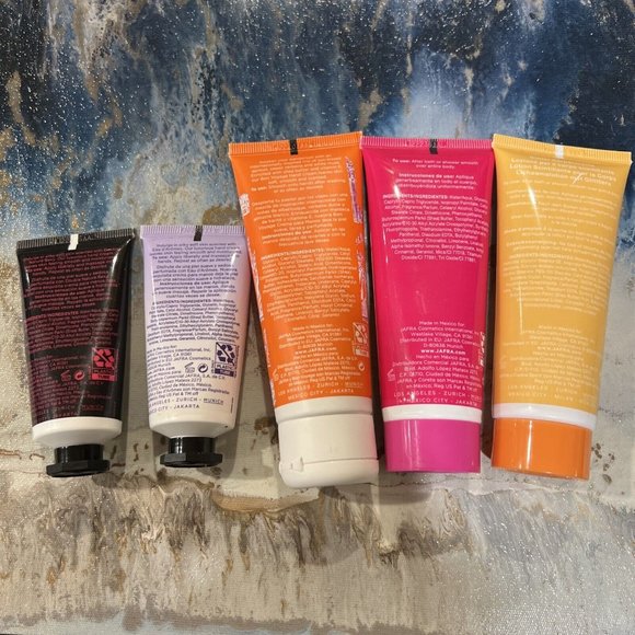 (5) JAFRA Bon Voyage Coreta glitter Sexy Double Natura Eau D’aromes Hand Body - Picture 4 of 6